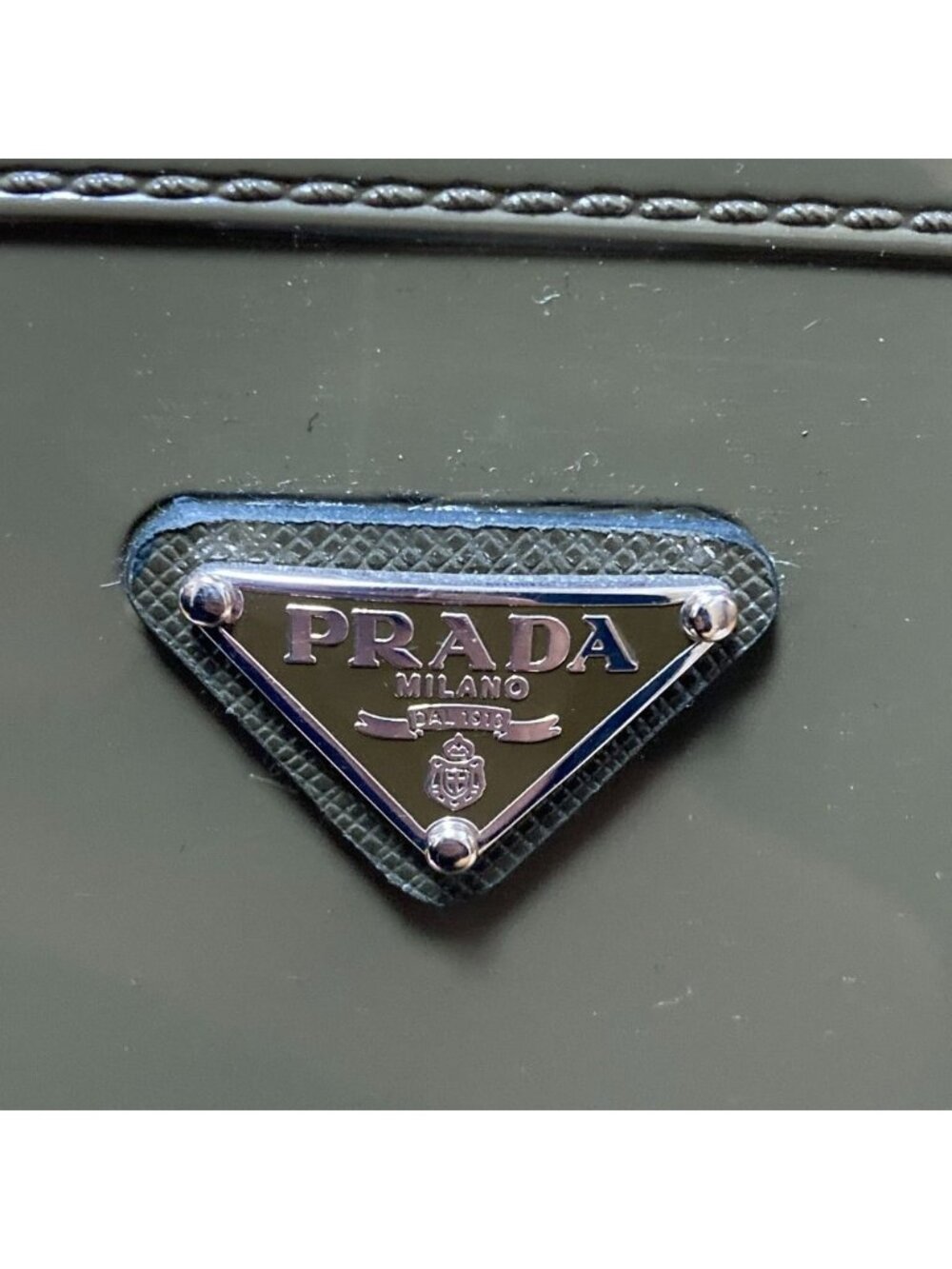 Prada Rain Boots 40 Khaki - Picture 6 of 10